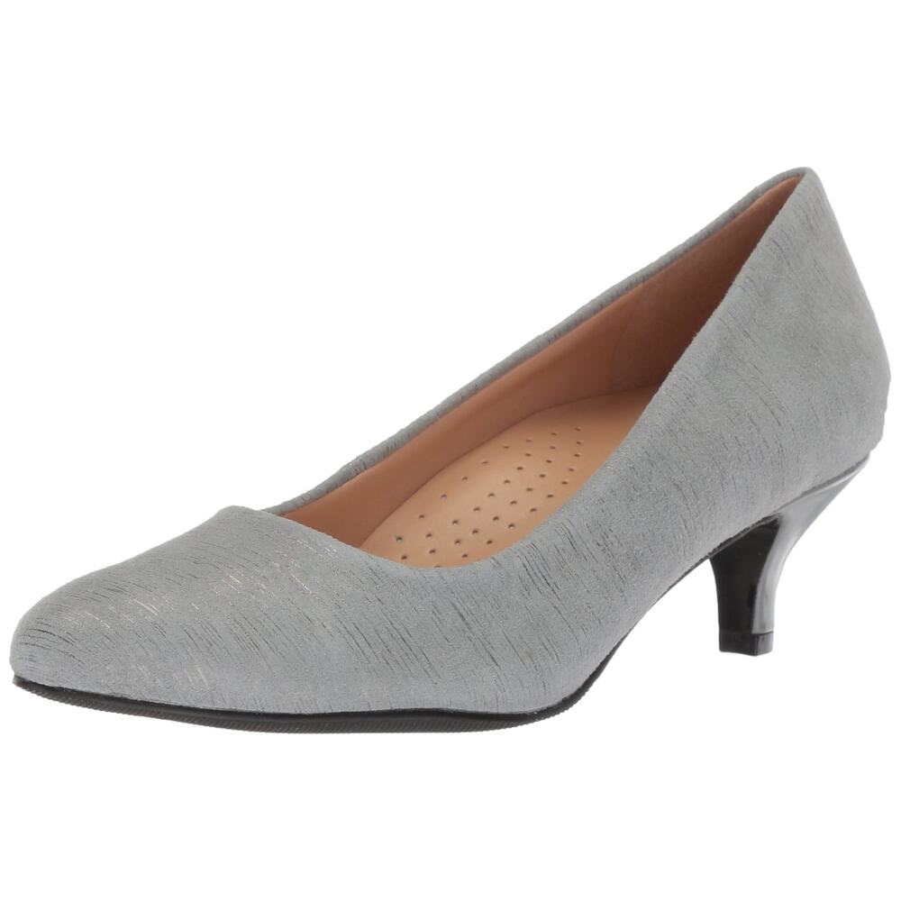Trotters Women's Kiera Pump, Grey, 8.0 N US